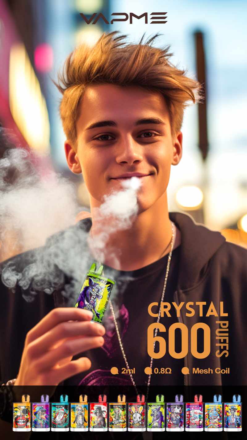 VAPME CRYSTAL 600 vapes