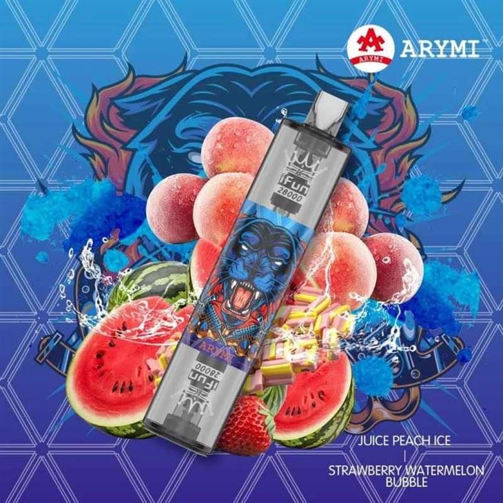 arymi-hookalit-Juice-Peach-lce-Strawberry-Watermelon-Bubble_ARYMI I FUN 28000 arymi-hookalit-Juice-Peach-lce-Strawberry-Watermelon-Bubble_ARYMI I FUN 28000