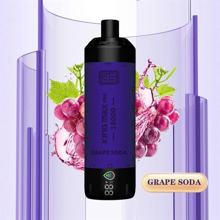 GRAPE SODA BS KING MAX PRO 18000 GRAPE SODA BS KING MAX PRO 18000