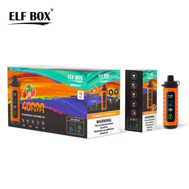 strawberry watermelon_Elf box Shisha Max 40k