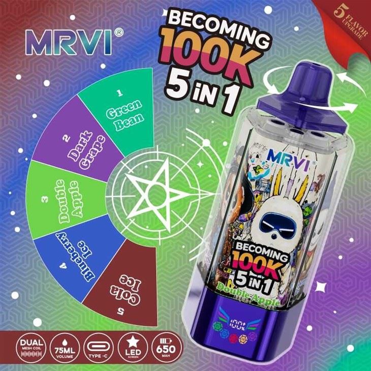 MRVI BECOMING 100K PUFFS price MRVI BECOMING 100K PUFFS price
