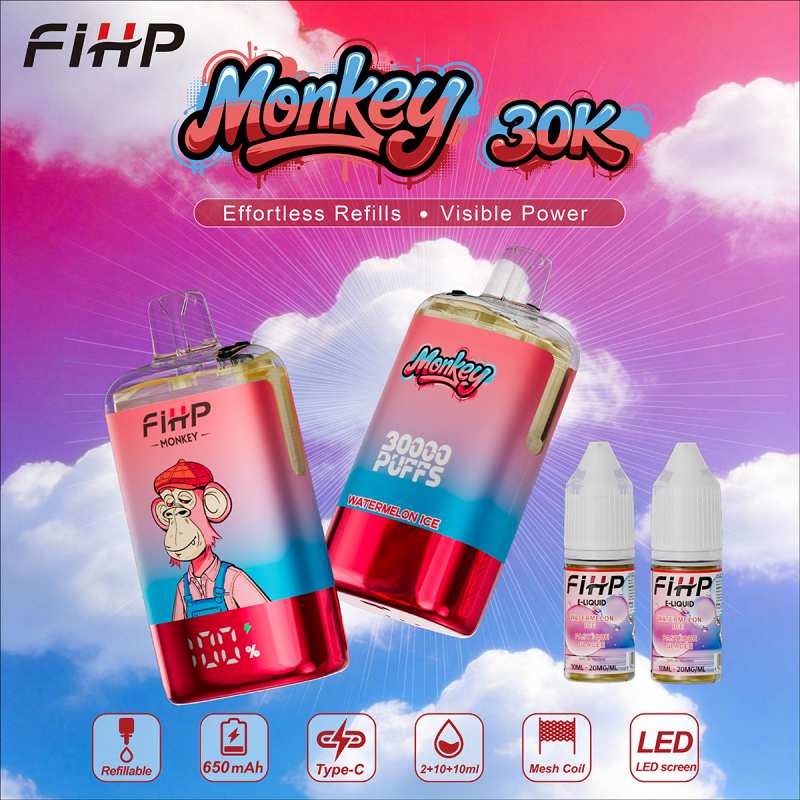 FIHP MONKEY 30K Refillable TPD 51