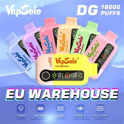 Kāpēc Vapsolo DG 18000 dvesi ir kļuvuši par vēlamo produktu vape entuziastiem...