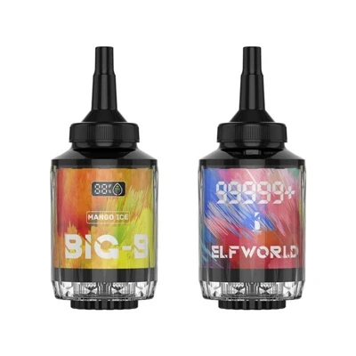 Kā notiek elforld divkāršā mutes milzu hookah shisha 99999+ pārskats?