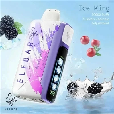 Super spēcīga ledus sajūta, ICE KING iesaka: Elf Bar Ice King 30000
