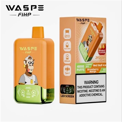 Kādas ir atsauksmes par WASPE DOUBLE FLAVOUR 40000?