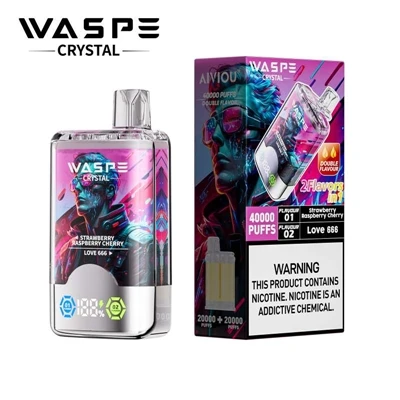 Kā ar WASPE CRYSTAL 40K Crystal Vape?