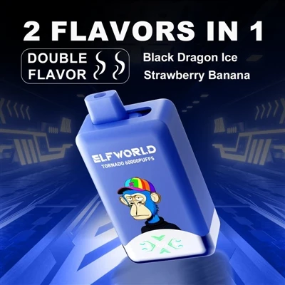 ELFWORLD TORNADO 60000 PUFFS VAPE Produkta ievads