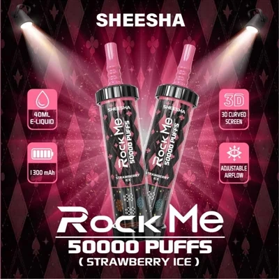 RockMe SHISHA 50000 VAPE padziļināta analīze: kad vienreizējās e-cigaretes pa...