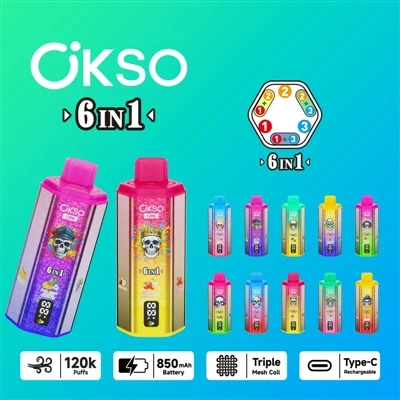 OKSO 120000 6in1: visaptveroša augstākās klases-sešinieka-vienā-vienreizējās ...