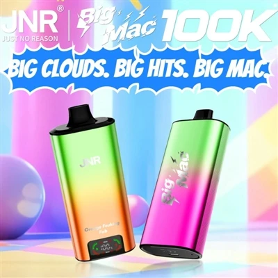JNR Big Mac 100K — no jauna definēts ilgmūžības standarts vienreizlietojamām-...