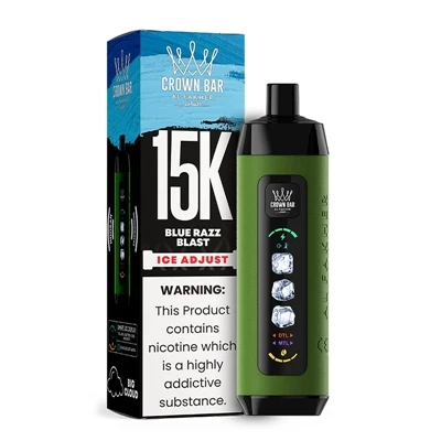 AL Fakher Crown Bar Ice Adjust 15K: izcila izvēle regulējamām ledus-vēsajām v...