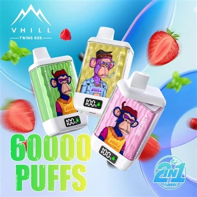 Vhill Twins 60000: pavisam jauna pieredze liela{1}}vienreizējās lietošanas e{...