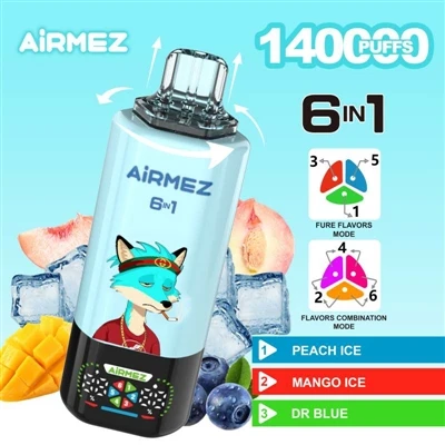 Airmez Fox 140K: novatorisks radījums, kas pārveido vienreiz lietojamo e{1}ci...