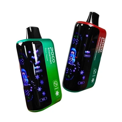 POCO SNOWMAN 70000 PUFFS: Kad e-cigarete sāk 