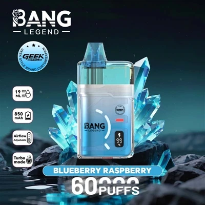 BANG LEGEND 60000: jauna leģenda par jūsu elektronisko cigarešu dzīvi