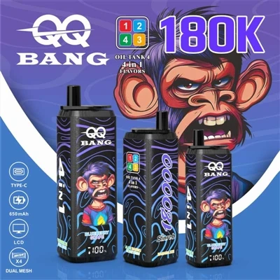 QQ BANG 4in1 180K — viena ierīce, četras garšas — katrs kumoss ir unikāls