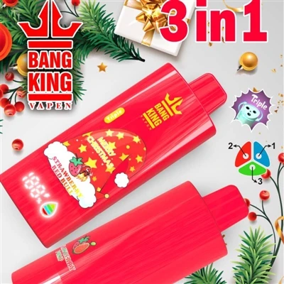 BANG KING trīskāršs 100 000: trīs-iepakojuma garša,{2}}noturīgs pavadonis 100...