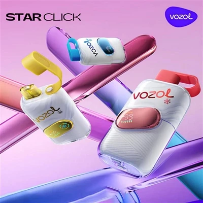 VOZOL STAR CLICK 50000 PUFFS: jauns augstums vienreizējās lietošanas e{1}}cig...