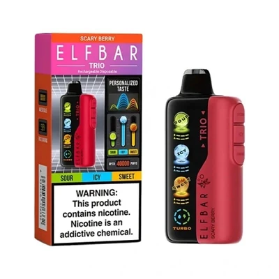 ELFBAR TRIO 40000 PUFFS: kad “ilgs akumulatora darbības laiks” kļūst par īstu...