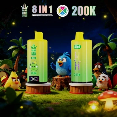 BANG KING VAPEN 8IN1 200000: moderna jauna elektronisko cigarešu pieredze jau...