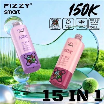 FIZZY SMART 150K 15 IN 1: viena ierīce, piecpadsmit garšas — e-cigaretes var ...