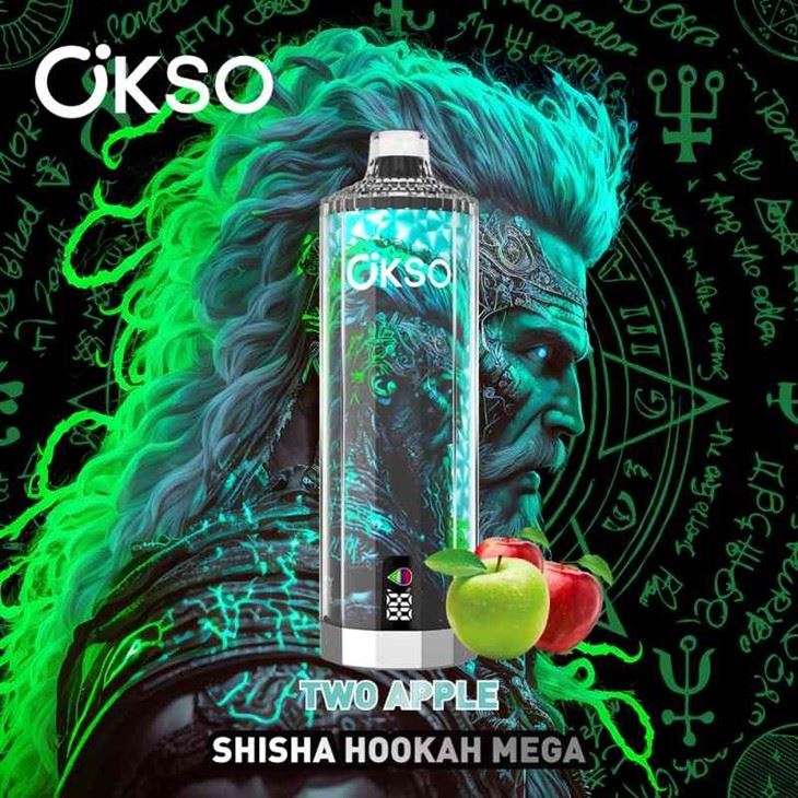 two apple_OKSO shisha hookah mega 50k two apple_OKSO shisha hookah mega 50k