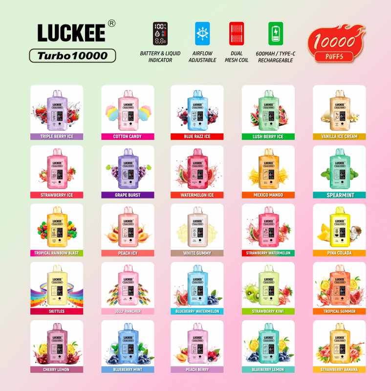 LUCKEE Turbo10000 taste LUCKEE Turbo10000 taste
