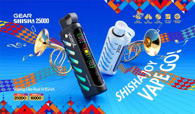 VOZOL GEAR SHISHA 25000 6