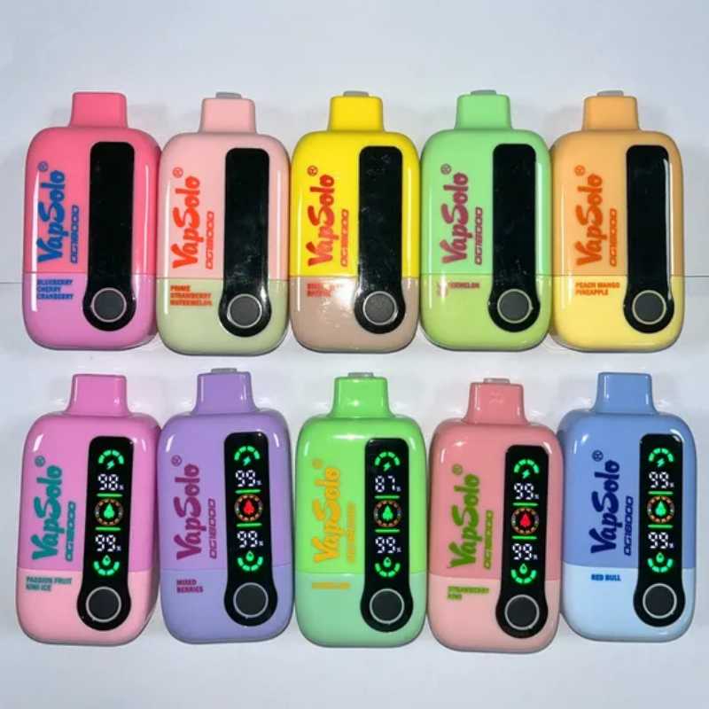 15000-18000-20000-Puff-Pod-System-Vape-Vapsolo-18K-Vu-Solo-EU-Warehouse-Disposable-VapeVapsolo DG 18000