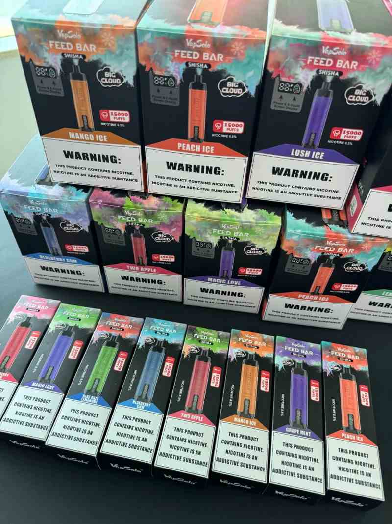 Vapsolo-Feed-Bar-Original-Bar-Vape-15000-Puffs-Nicotine-Juice-Liquid-Rechargeable-Al-Hookah-Disposable-18K-20K-Puff-Wholesale-ShishaVapsolo FEED BAR 15000 Vapsolo-Feed-Bar-Original-Bar-Vape-15000-Puffs-Nicotine-Juice-Liquid-Rechargeable-Al-Hookah-Disposable-18K-20K-Puff-Wholesale-ShishaVapsolo FEED BAR 15000