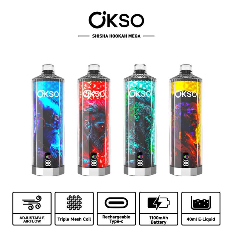 OKSO shisha hookah mega 50k 5