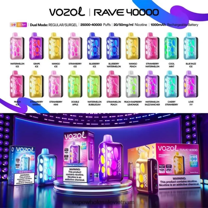 VOZOL RAVE 40000 VOZOL RAVE 40000