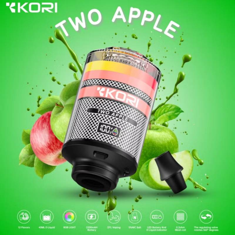 KORI 100K HOOKAH WAPE HEAD 20
