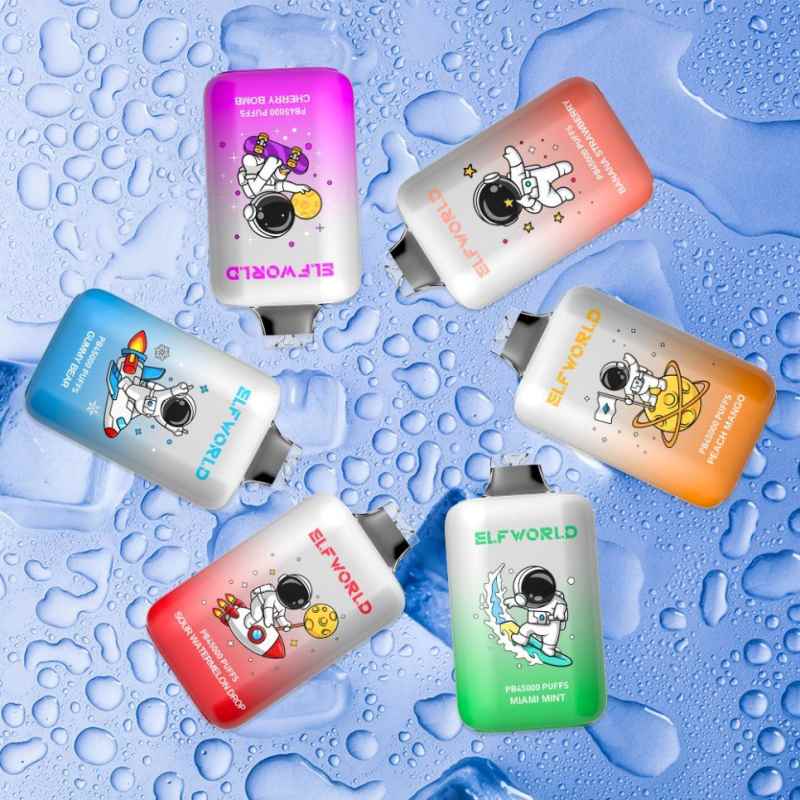 Elfworld-Compact-Adjustable-Vape-Pen-45000-Puffs-Ice-Nicotine-Customization ELFWORLD PB45000 Elfworld-Compact-Adjustable-Vape-Pen-45000-Puffs-Ice-Nicotine-Customization ELFWORLD PB45000