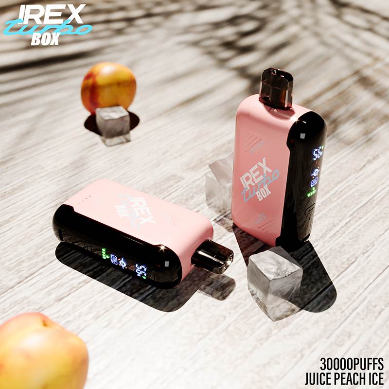 juice peach ice - IREX TURBO BOX 30000 PUFFS juice peach ice - IREX TURBO BOX 30000 PUFFS