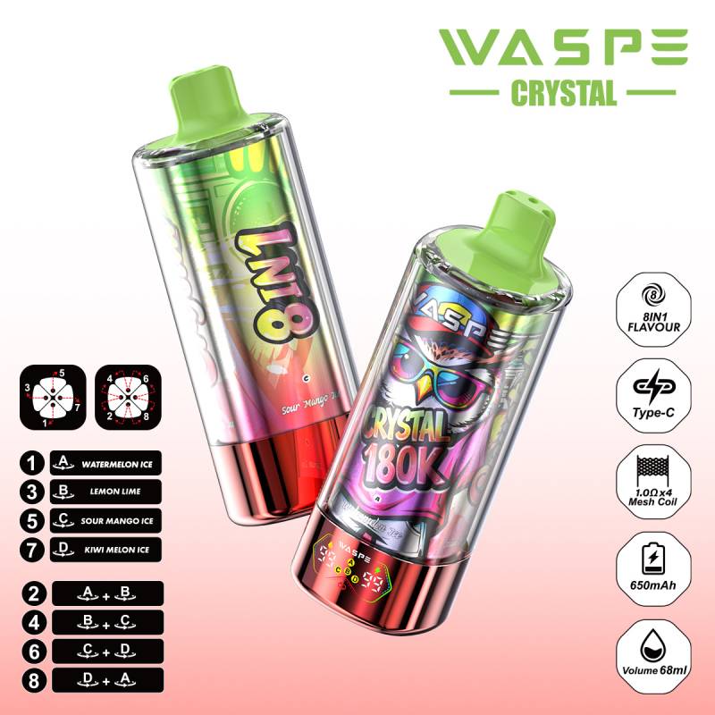 Waspe Crystal 8 in 1 180000 38 Waspe Crystal 8 in 1 180000 38