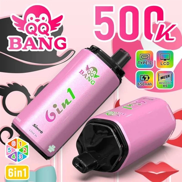 QQ BANG 500000 VAPE 6in1 suppliers