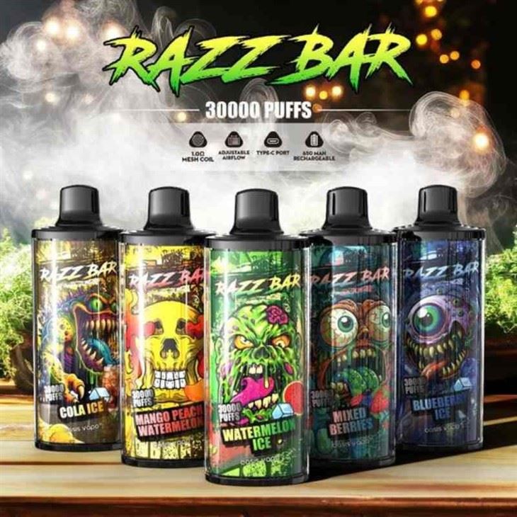 European-Warehouse-30000-Puffs-New-Razz-Bar-Nicotine-Salts-Wholesale-Good-Price-Factory-E-Cigarette-Vape_RAZZ BAR 30000