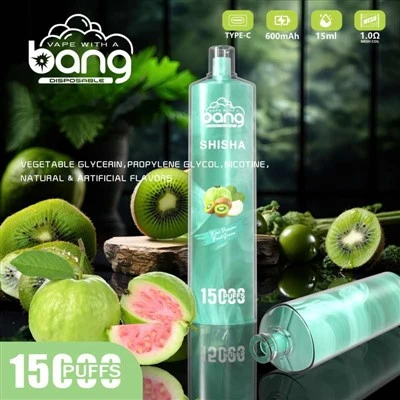 Bang SHISHA 15000 Puff vienreizējās lietošanas vape