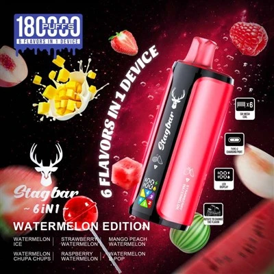StagBar 6 in1 180K Puffs Vape