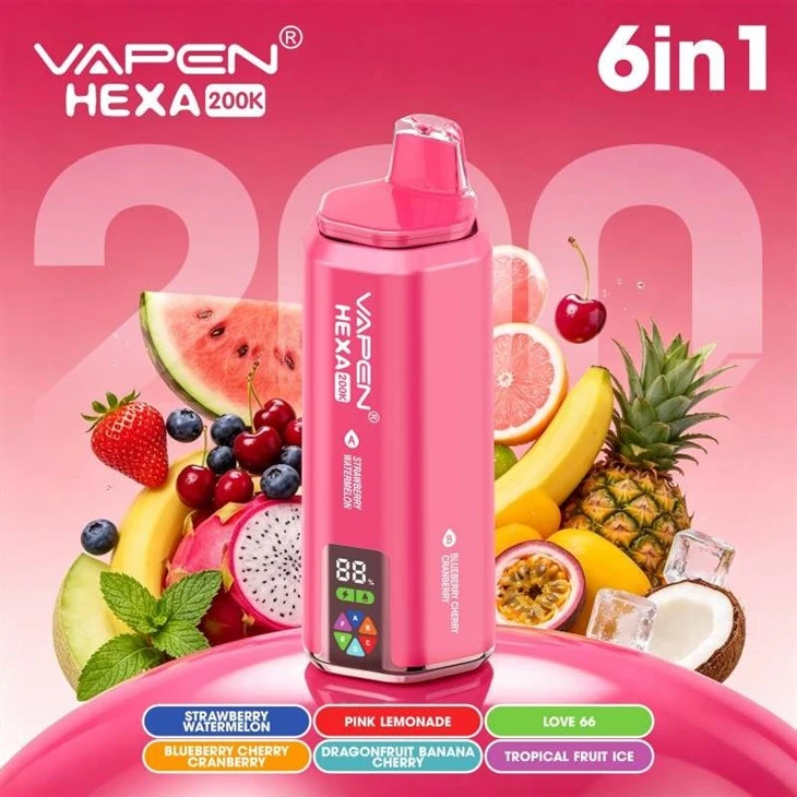Vapen Hexa 200K 6in1 high quality Vapen Hexa 200K 6in1 high quality